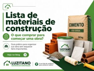 Lista Materiais de Construção